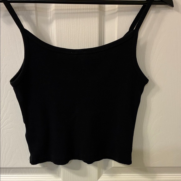 Cotton On Black and Green Ribbed Tank Top - Picture 4 of 9